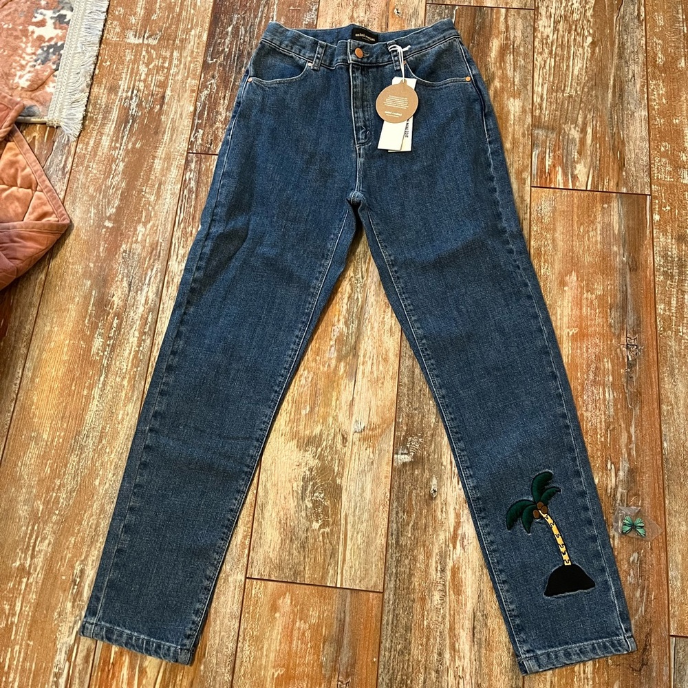 NWT mini rodini jeans 140